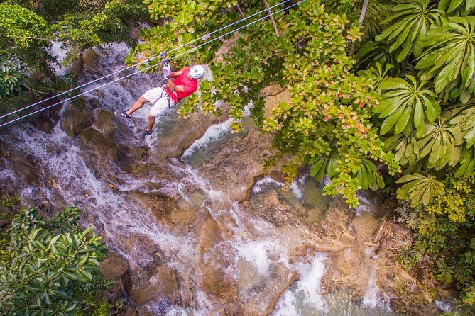 ATV, Horseback Ride, Zipline, Falls Climb + Lunch from Ocho Rios - Lunch at the middle stop: included food, plus the money traps