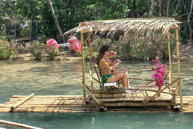 Bamboo Rafting in Ocho Rios - On the Water: Bamboo Raft Craft, Captain Control, and a Relaxed Glide