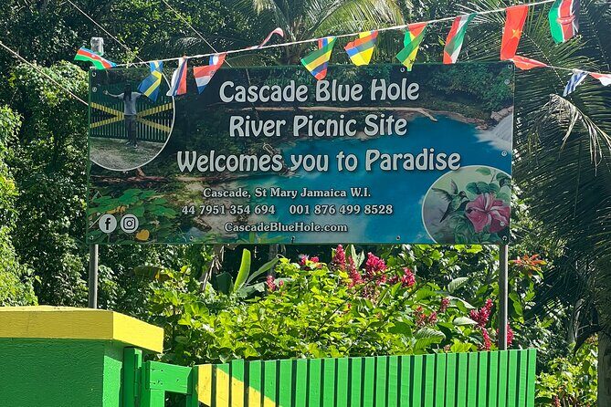 Blue Hole Admission Fee Ticket - Your 90 minutes at the Blue Hole: pools, waterfall, and rope swing