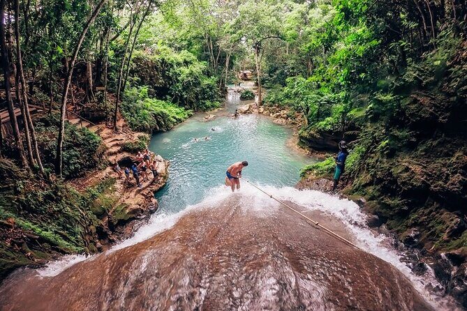Blue Hole and River Tubing Combo from Falmouth - The One-Two Punch of Blue Hole and White River Tubing