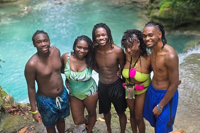 Blue Hole, Horseride with Swim and Bamboo Rafting Ocho Rios - Coastal Horseback Riding and Ocean Swim with the Horses