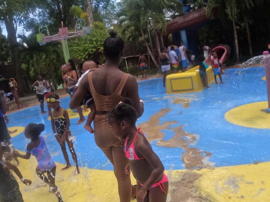 Blue Hole, Secret Falls, River Tubing and Dunn's River Falls - Leaving the Beach Scene: The Scenic Drive to Jamaica’s Water Country