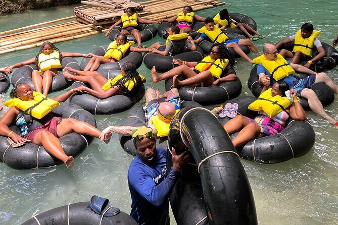 Blue Hole Secret Falls, White River Rafting, and River Tubing from Ocho Rios - Stop 2: Blue Hole Secret Waterfalls and Rope Swings