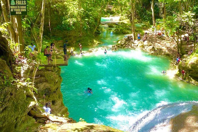 Blue Hole Secret Falls, White River Rafting, and River Tubing from Ocho Rios - Getting There in Comfort: Pickup, WiFi, and Air-Conditioned Travel