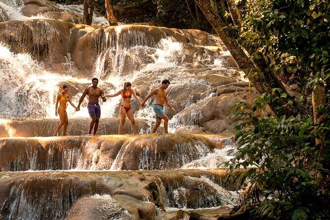 Dunn's River Falls & Blue Hole Combo Tour from Ocho Rios - Lunch Stop for Jerk Chicken: What’s Included and What You’ll Pay