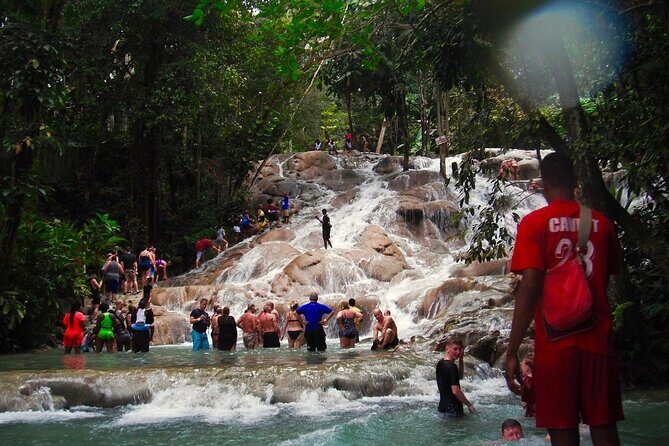 Dunn's River Falls Party Cruise, Blue Hole with Snorkeling, free beverages - Dunn’s River Falls Climb: The Main Event and How to Make It Easier