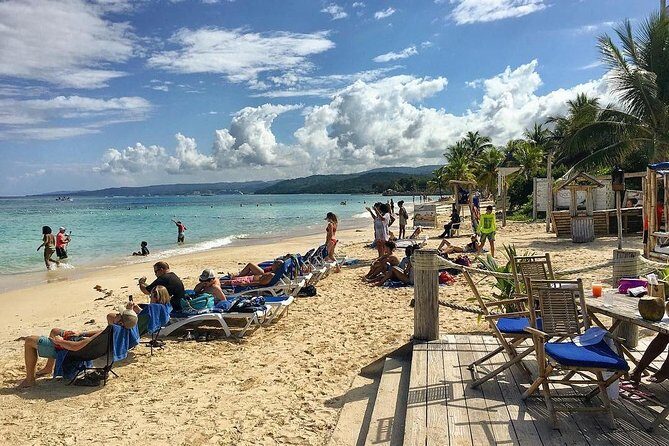 Fantastic Day at Bamboo Blu Beachfront, Ocho Rios - Entering Bamboo Blu: How the Open-Air Setup Works