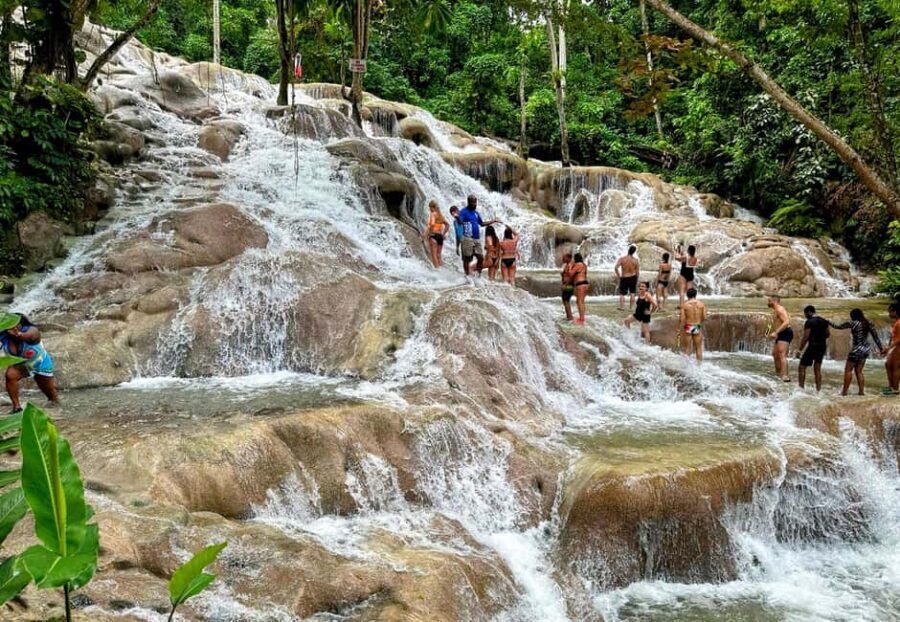 Jamaica Dunn's River Falls guided tour from Ocho Rios hotels - Price and Value for $59 per Person