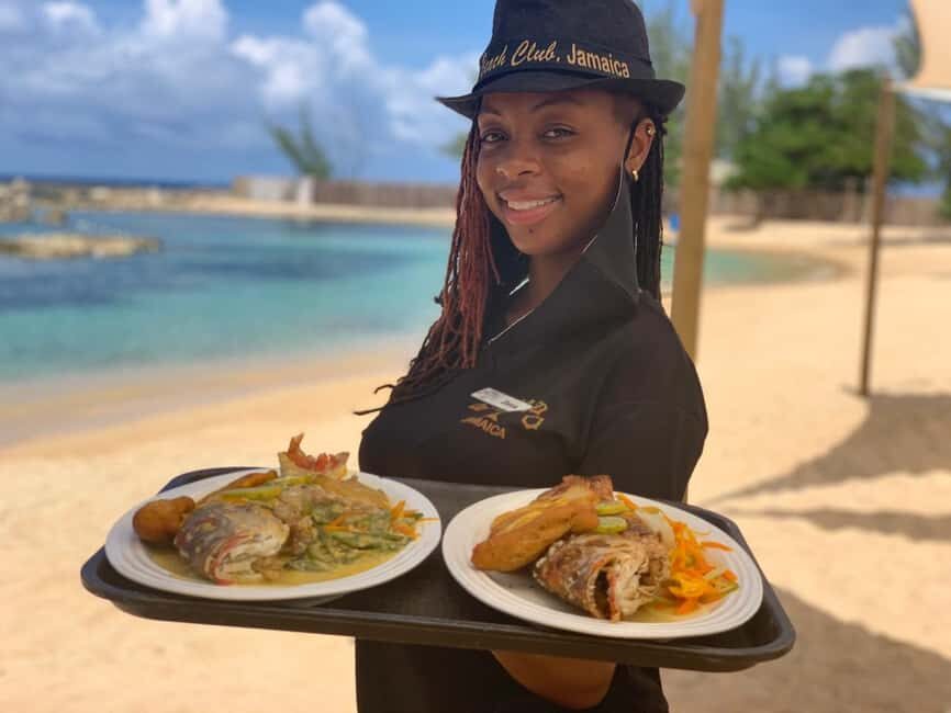 Ocho Rios: Bamboo Beach Club VIP Pass with Lunch and Drinks - Swim, Sunbathe, Repeat: Beach Time With a Staff-Run Pace