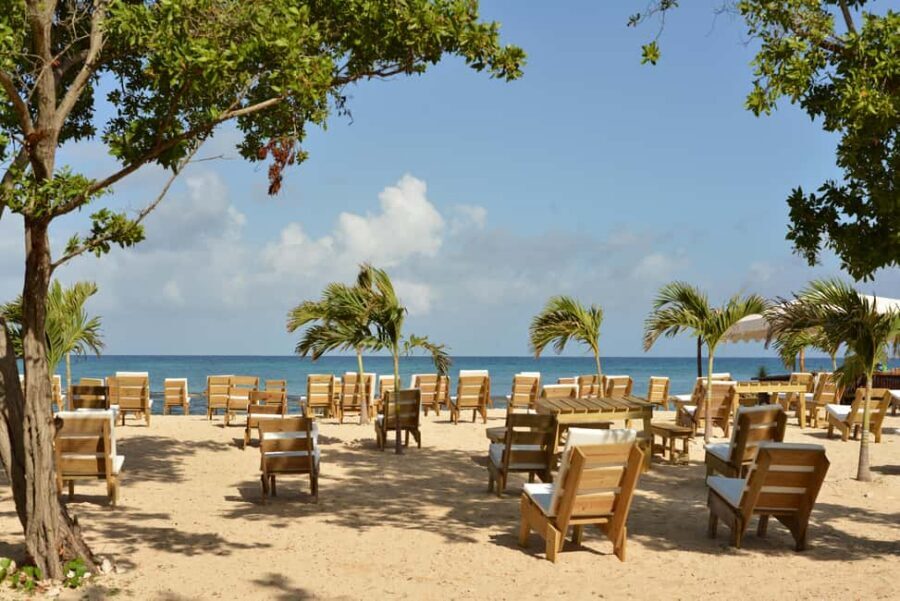 Ocho Rios: Bamboo Beach Club VIP Pass with Lunch and Drinks - The 4-Course VIP Lunch: Jerk Chicken and Fish in Real Variety