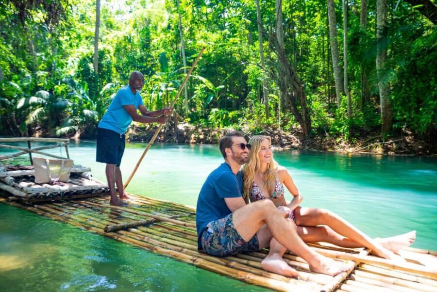 Ocho Rios: Horseback Riding in the Ocean and Bamboo Rafting - White River Rafting and Bamboo Rafting: What the Water Portion Feels Like