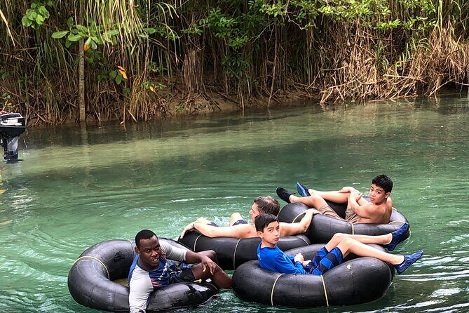 Ocho Rios White river tubing along with beach and lunch stop - Transition to the beach: how you shift from rapids to relax