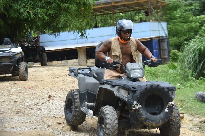 Private ATV and Blue Hole Adventure in Ocho Rios - Lunch Included - ATV Through St. Mary: One Hour of Mud and the Spanish Bridge Rope Swing