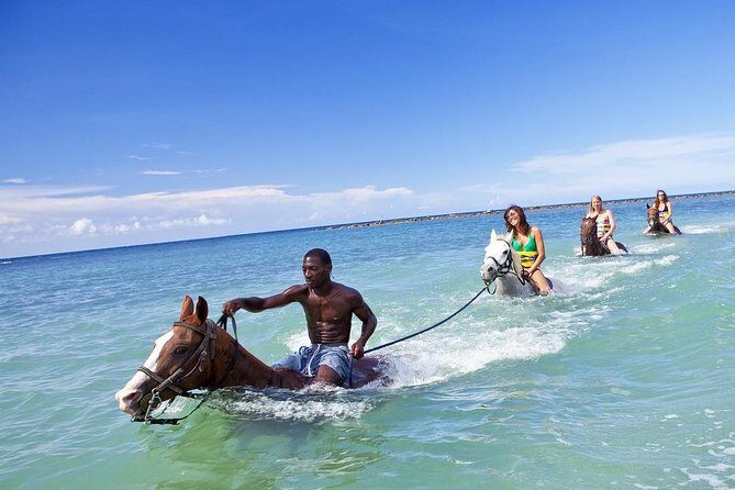 Private Beach Horseback Riding from Ocho Rios - The Beach Finish: How the Horse Swim Works as a Memory Maker