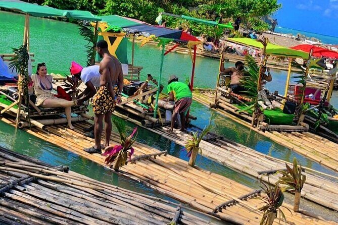 Thrill Packed Excursion Horseback Riding, Rafting, ATV Adventure - Blue Hole Swim and Rock Jumps
